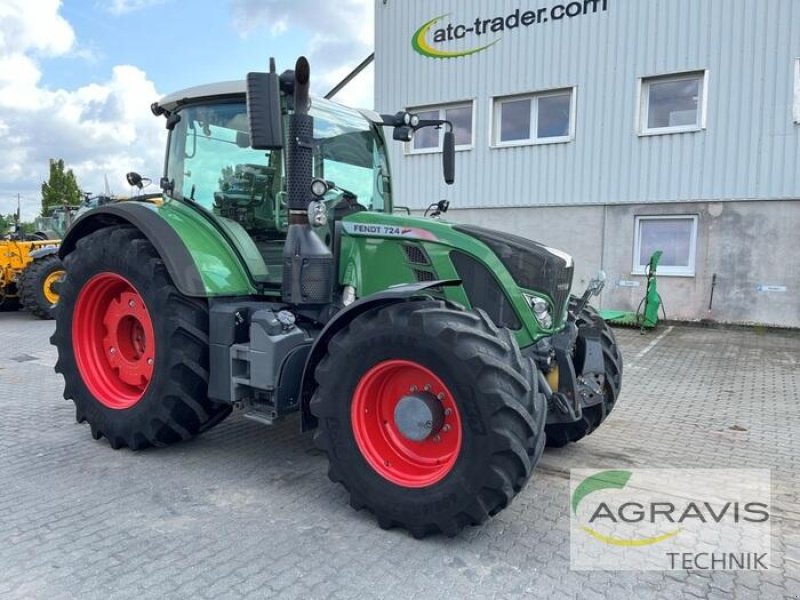 Traktor van het type Fendt 724 VARIO SCR PROFI PLUS, Gebrauchtmaschine in Calbe / Saale (Foto 8)