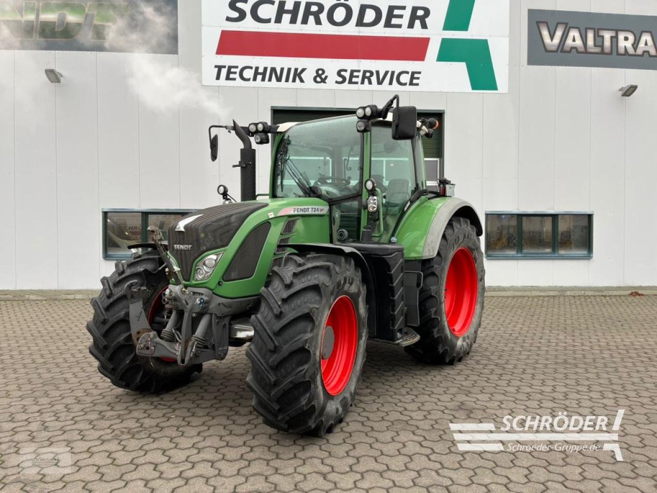 Traktor typu Fendt 724 VARIO SCR PROFI, Gebrauchtmaschine w Leizen (Zdjęcie 1)