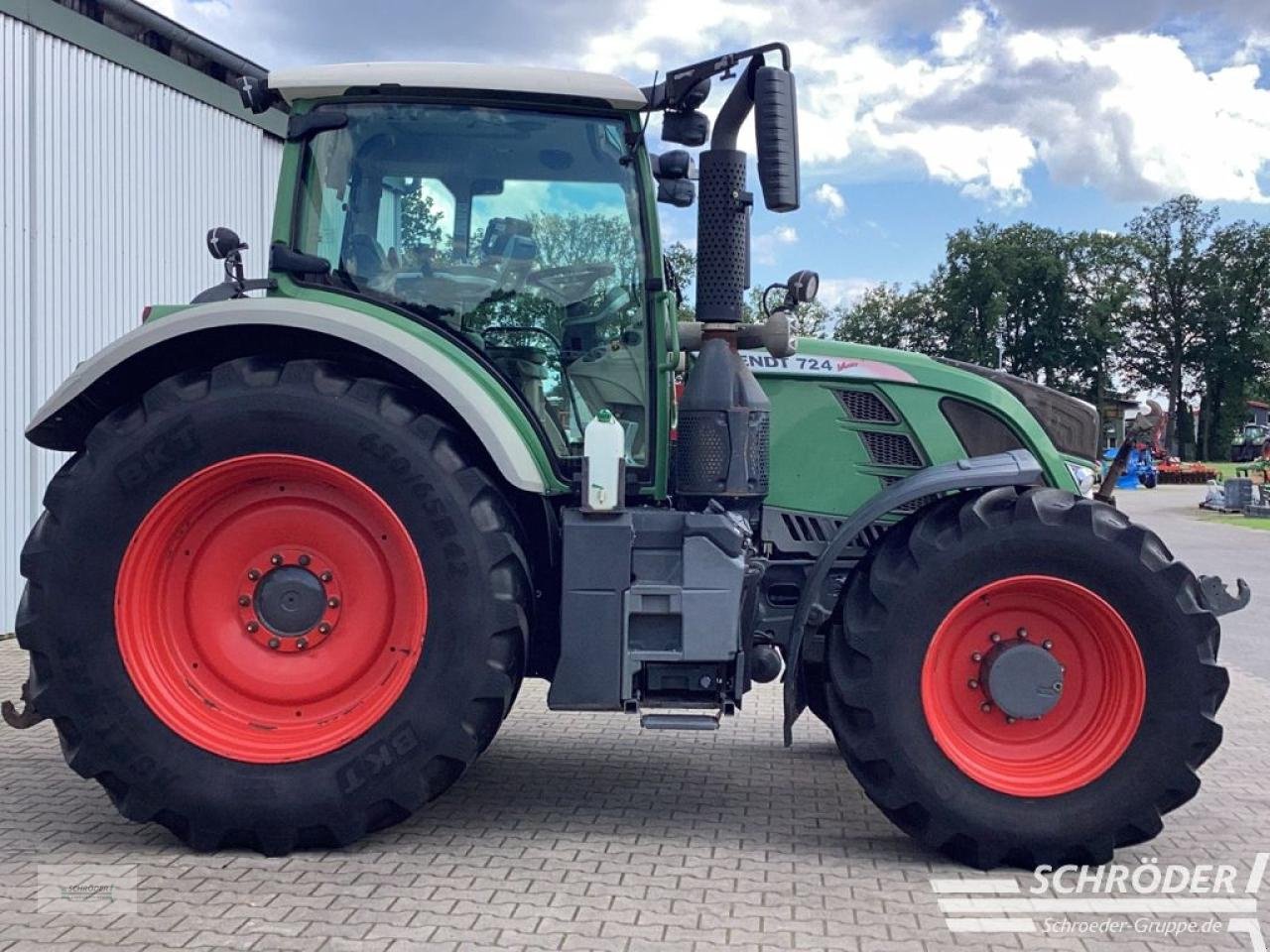 Traktor van het type Fendt 724 VARIO SCR PROFI, Gebrauchtmaschine in Lastrup (Foto 7)