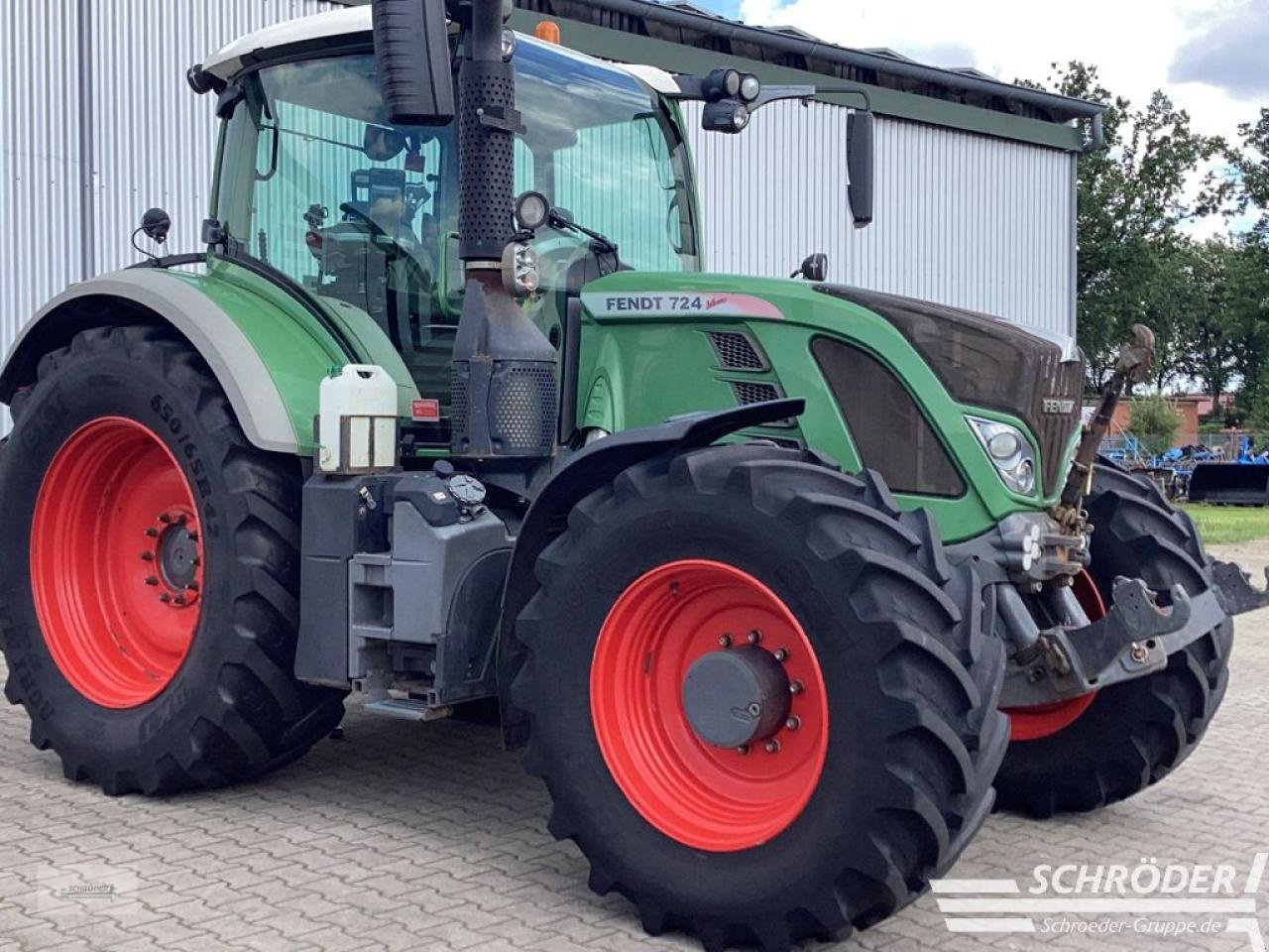 Traktor van het type Fendt 724 VARIO SCR PROFI, Gebrauchtmaschine in Lastrup (Foto 8)