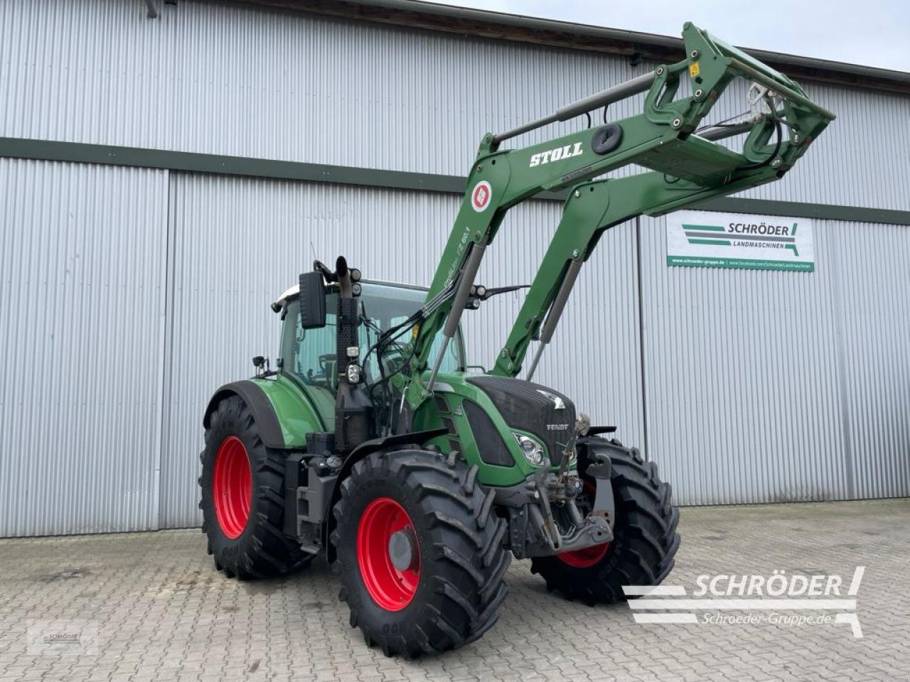 Traktor des Typs Fendt 724 VARIO SCR PROFI, Gebrauchtmaschine in Wildeshausen (Bild 1)