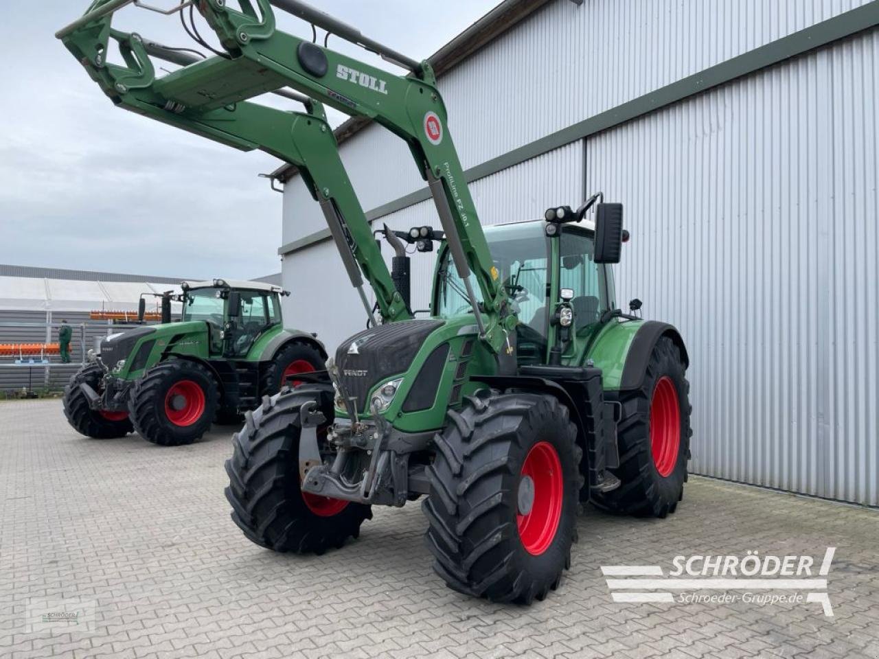 Traktor des Typs Fendt 724 VARIO SCR PROFI, Gebrauchtmaschine in Wildeshausen (Bild 5)