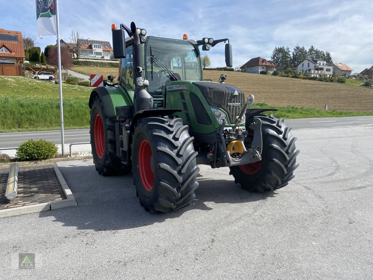 Traktor typu Fendt 724 Vario, Gebrauchtmaschine w Markt Hartmannsdorf (Zdjęcie 3)