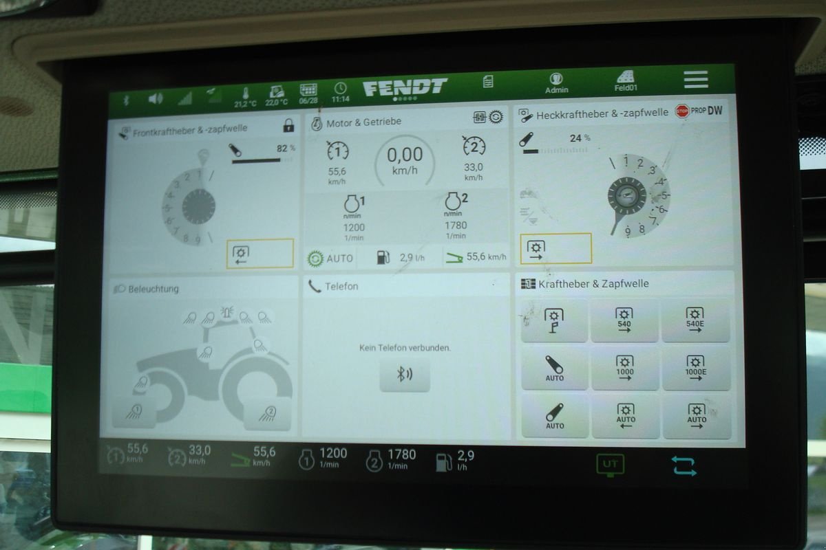 Traktor Türe ait Fendt 724 Vario, Vorführmaschine içinde Judenburg (resim 11)