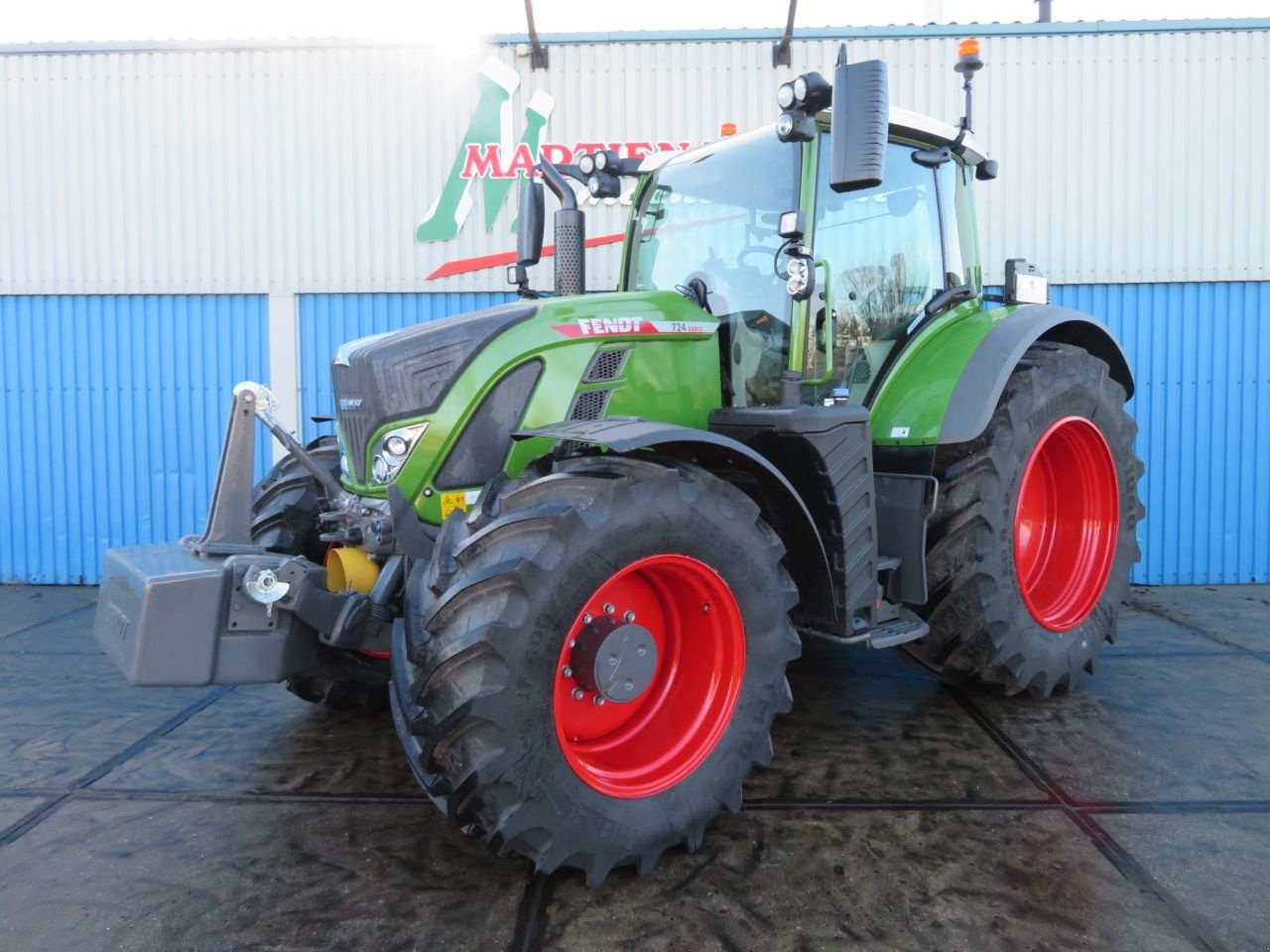 Traktor del tipo Fendt 724 Vario, Neumaschine en Joure (Imagen 2)