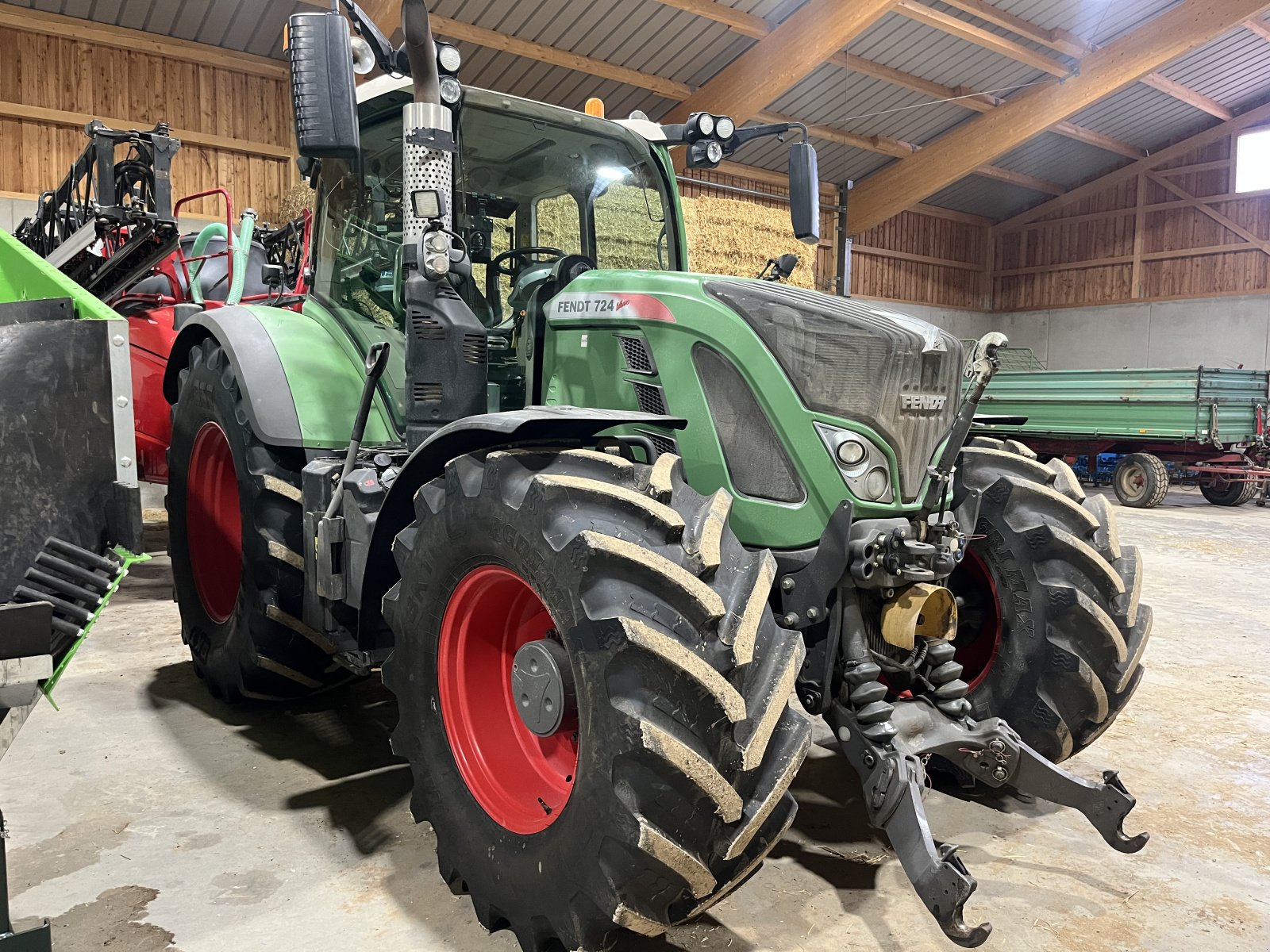 Traktor del tipo Fendt 724 Vario, Gebrauchtmaschine In Wallerstein (Immagine 2)