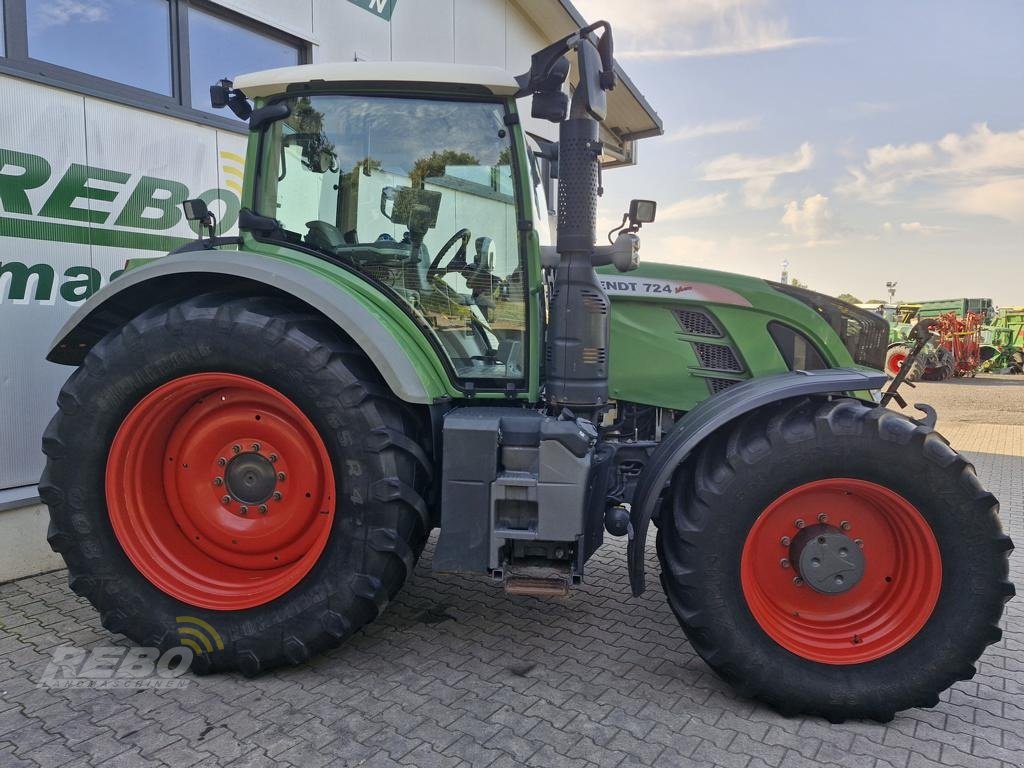 Traktor Türe ait Fendt 724, Gebrauchtmaschine içinde Neuenkirchen-Vörden (resim 7)