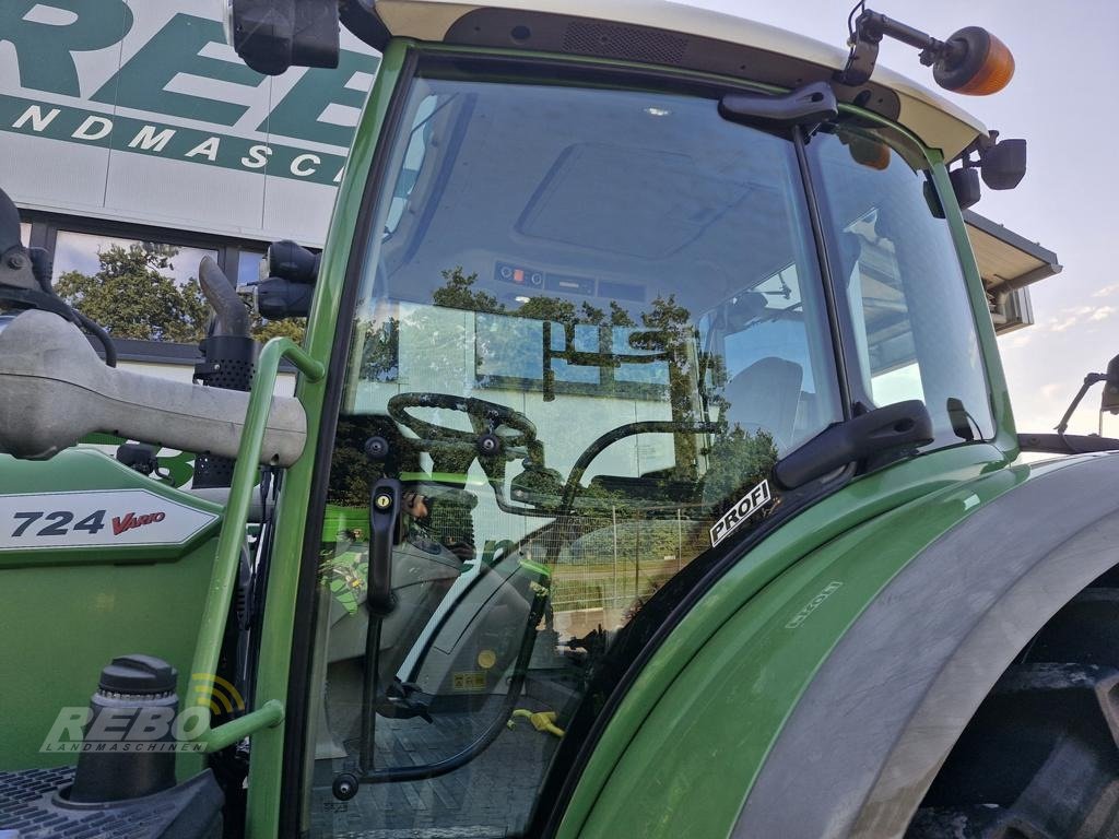 Traktor Türe ait Fendt 724, Gebrauchtmaschine içinde Neuenkirchen-Vörden (resim 30)