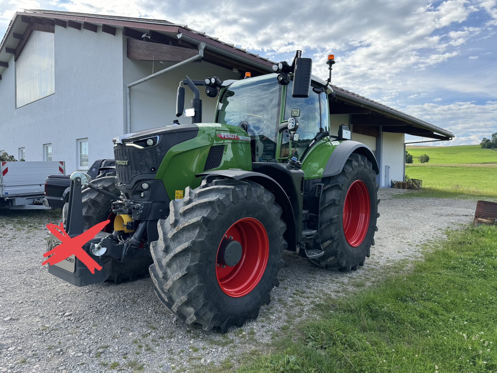 Traktor du type Fendt 726 Vario, Gebrauchtmaschine en Schwabsoien (Photo 1)