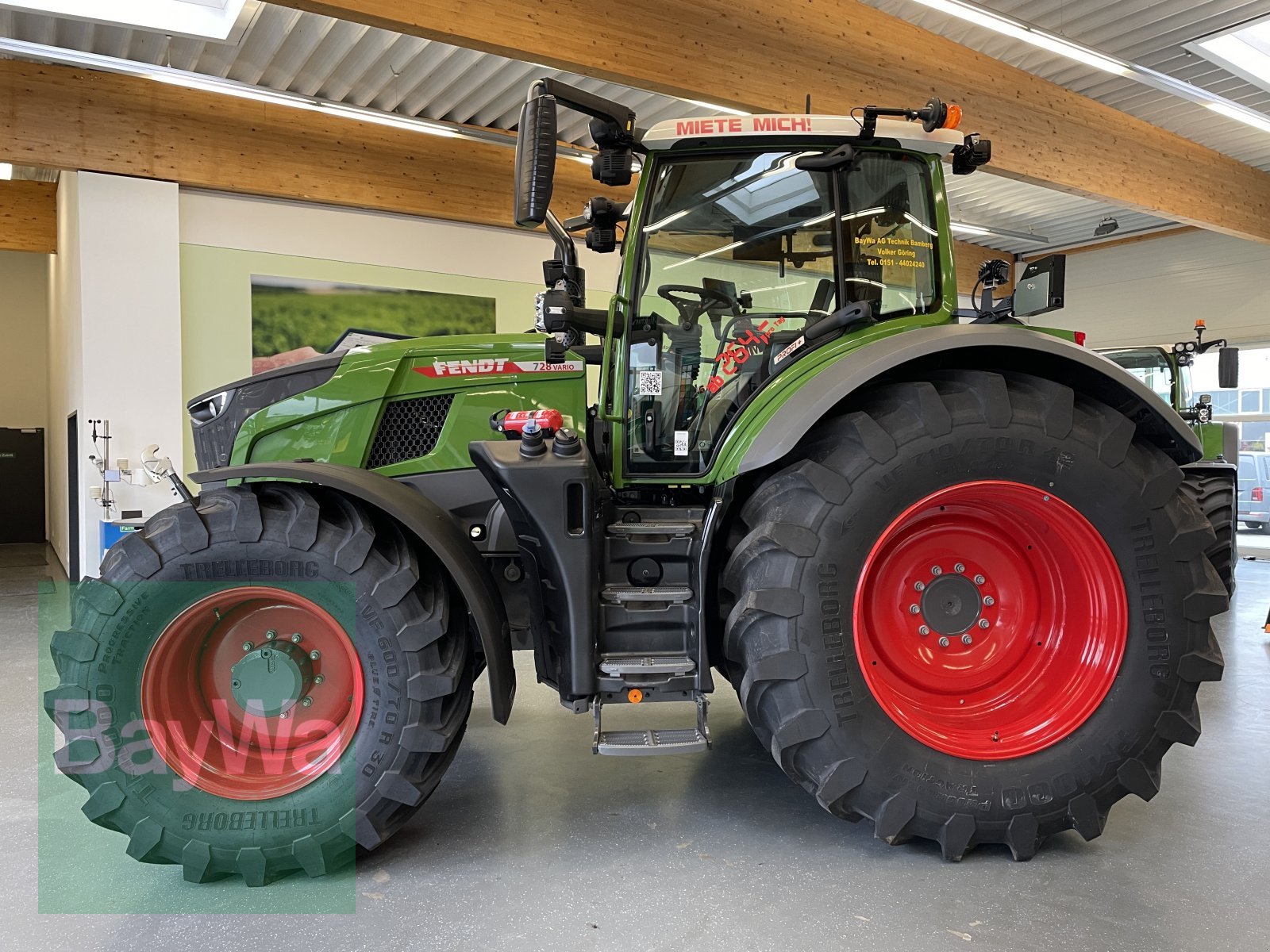 Traktor типа Fendt 728 Vario Profi Plus Gen7 *Miete ab 264€/Tag*, Mietmaschine в Bamberg (Фотография 2)