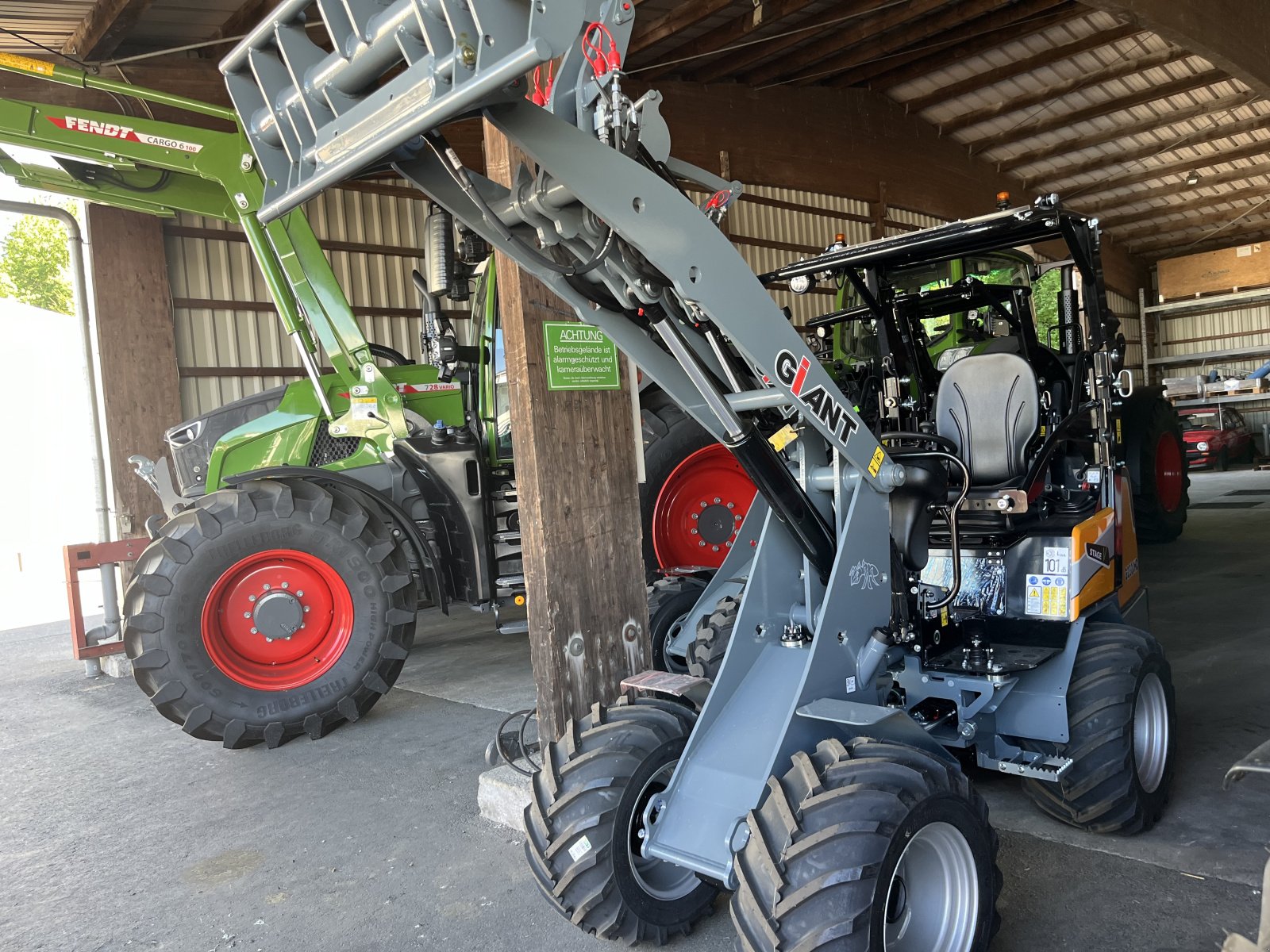 Traktor typu Fendt 728 Vario ProfiPlus, Neumaschine v Donaueschingen (Obrázek 2)