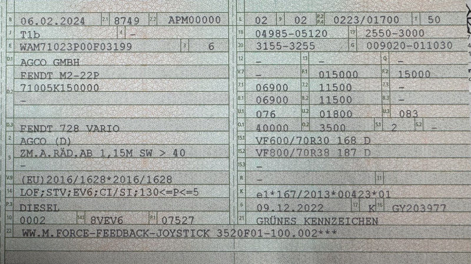 Traktor tip Fendt 728 Vario ProfiPlus, Gebrauchtmaschine in Leiblfing (Poză 8)