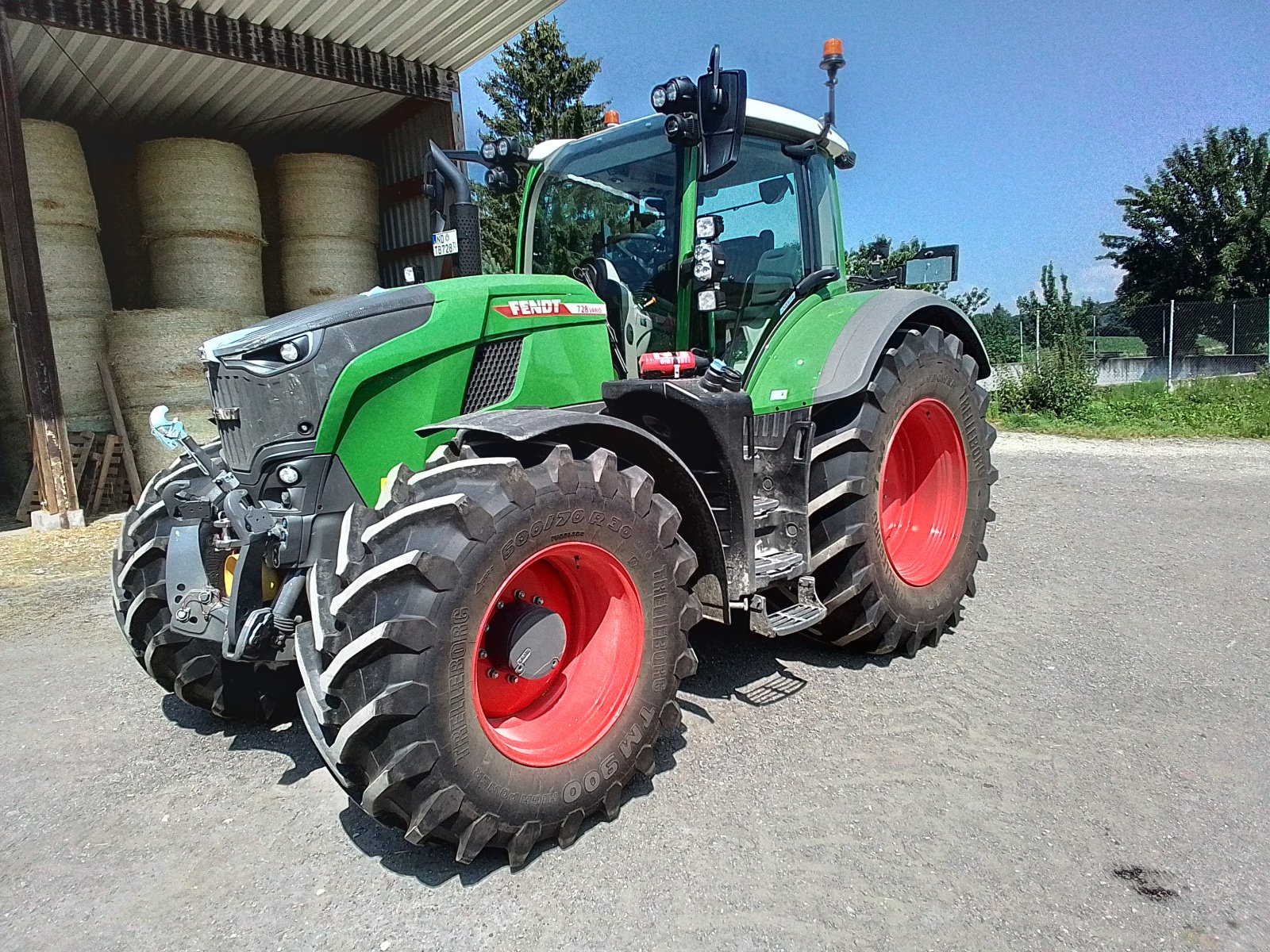 Traktor del tipo Fendt 728 Vario, Gebrauchtmaschine In Ehekirchen (Immagine 1)