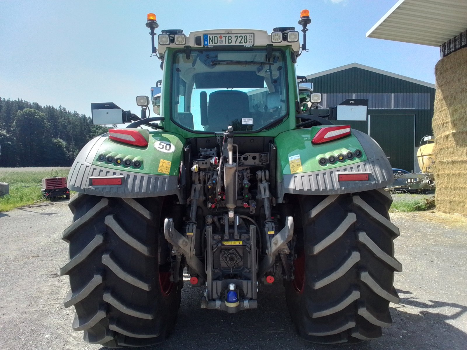 Traktor del tipo Fendt 728 Vario, Gebrauchtmaschine In Ehekirchen (Immagine 3)