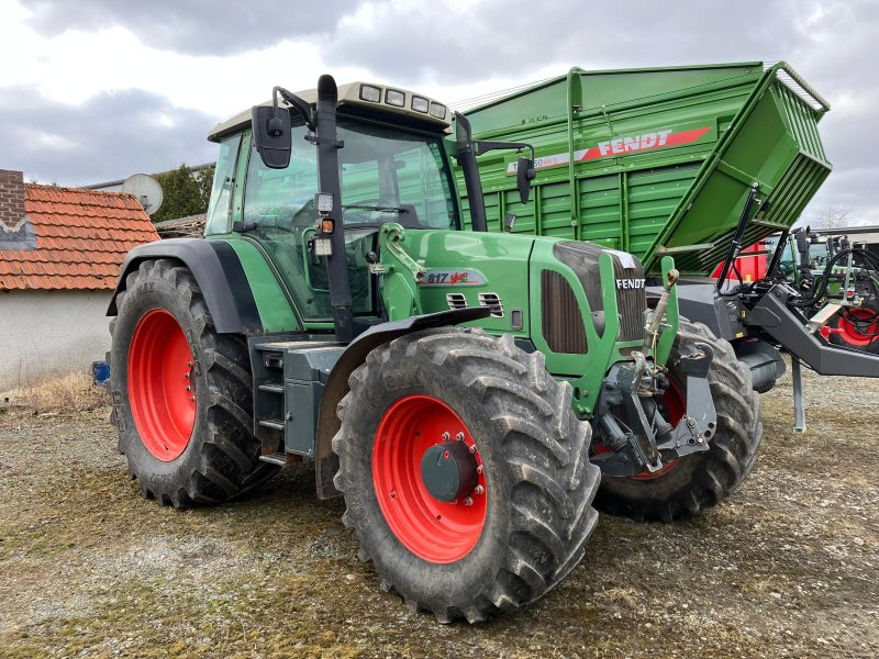 Traktor Türe ait Fendt 817 Vario TMS, Gebrauchtmaschine içinde Korbach (resim 1)