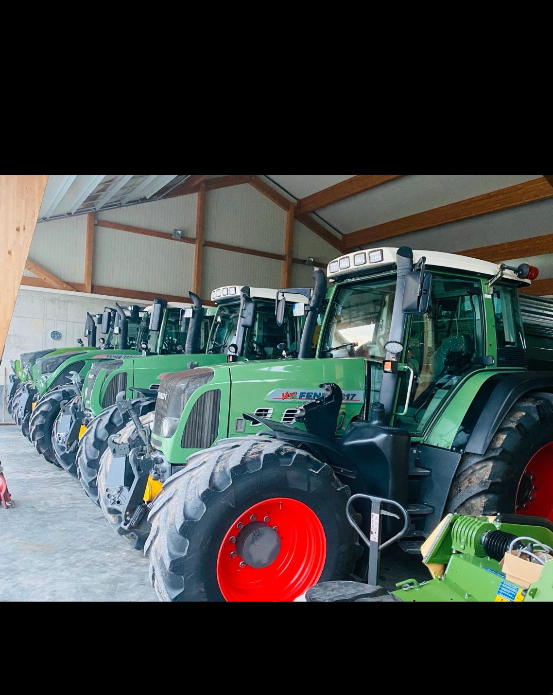 Traktor του τύπου Fendt 817 Vario, Gebrauchtmaschine σε Bayerbach/Rott (Φωτογραφία 1)