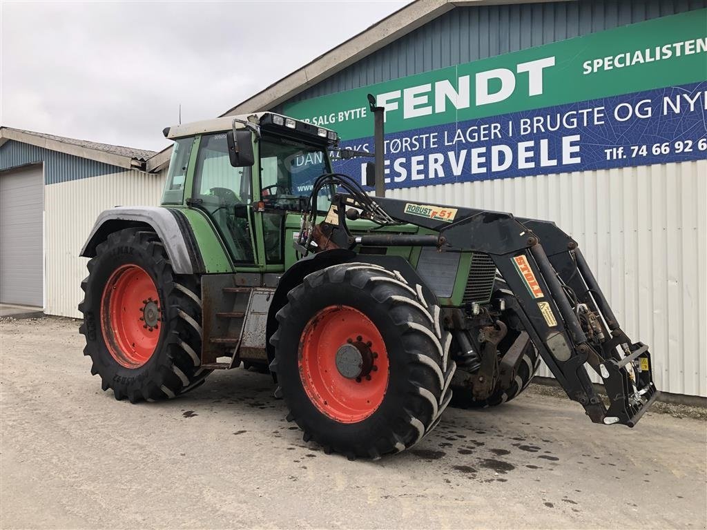 Traktor Türe ait Fendt 818 Favorit Med Stoll F51 Frontlæsser, Gebrauchtmaschine içinde Rødekro (resim 5)