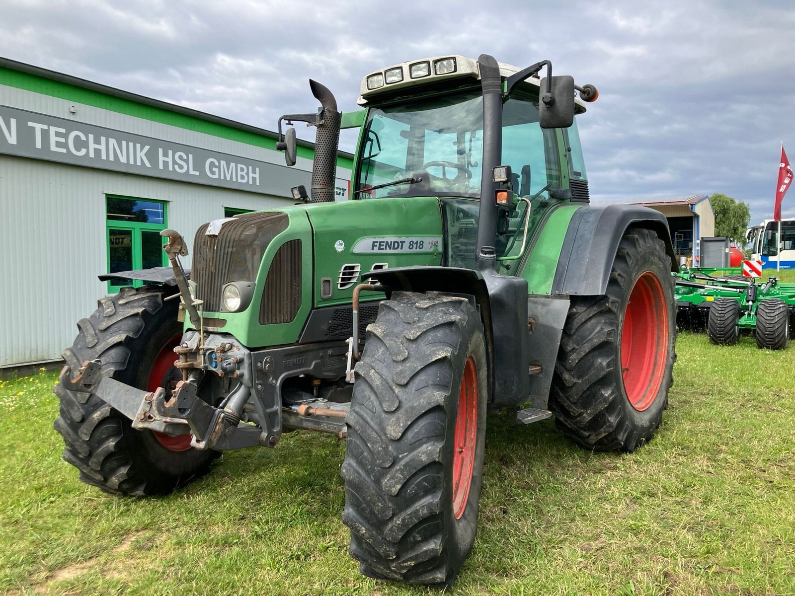 Traktor Türe ait Fendt 818 TMS, Gebrauchtmaschine içinde Goldberg (resim 9)