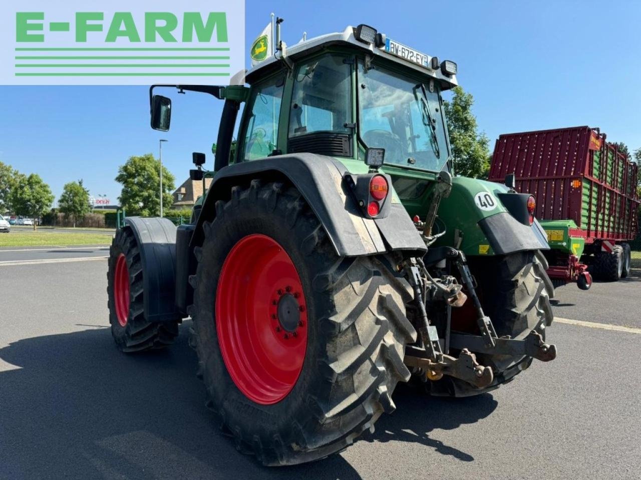 Traktor del tipo Fendt 818 vario tms ( destockage ), Gebrauchtmaschine en Ytrac (Imagen 3)