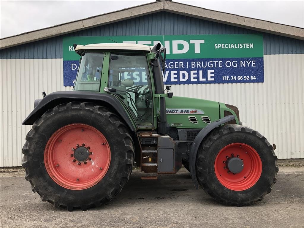 Traktor za tip Fendt 818 Vario TMS Med Front PTO Få timer, Gebrauchtmaschine u Rødekro (Slika 4)