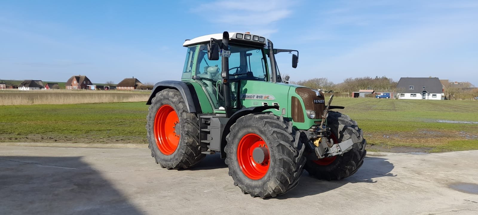 Traktor a típus Fendt 818 Vario TMS, Gebrauchtmaschine ekkor: Husum (Kép 2)