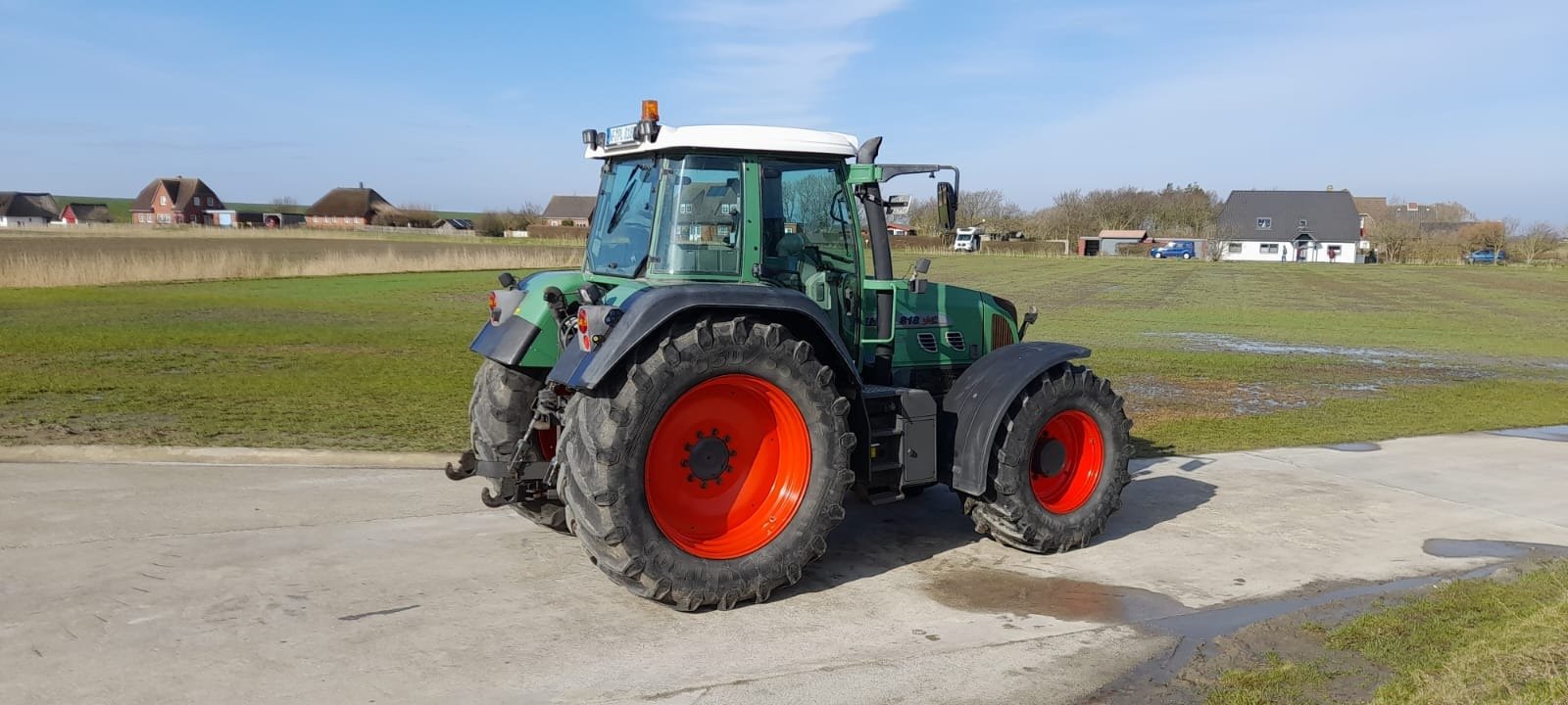 Traktor Türe ait Fendt 818 Vario TMS, Gebrauchtmaschine içinde Husum (resim 4)