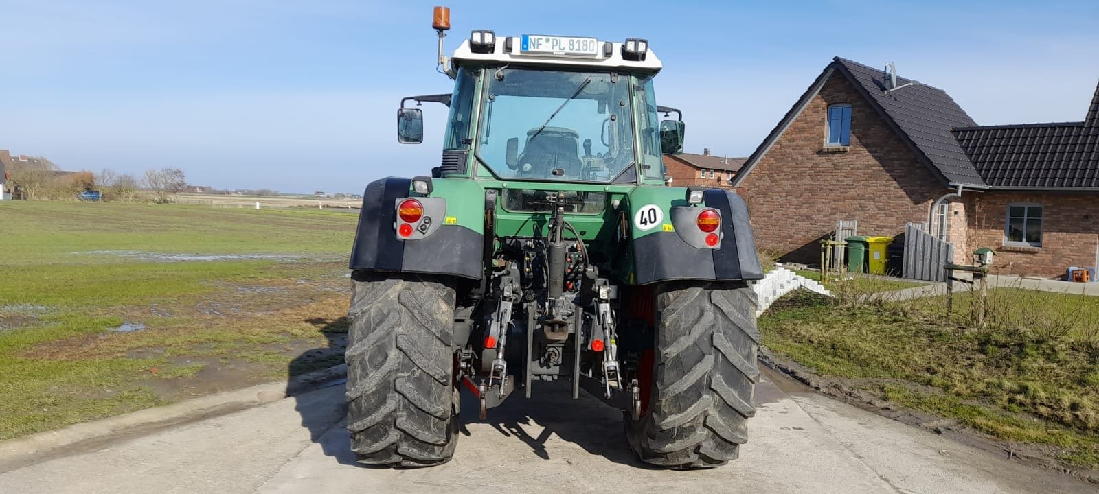 Traktor za tip Fendt 818 Vario TMS, Gebrauchtmaschine u Husum (Slika 8)