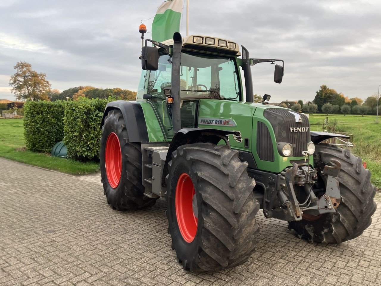 Traktor a típus Fendt 818 Vario tms, Gebrauchtmaschine ekkor: Wapenveld (Kép 4)