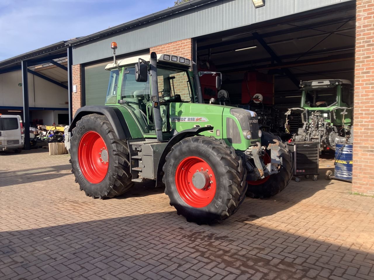 Traktor typu Fendt 818 Vario tms, Gebrauchtmaschine w Wapenveld (Zdjęcie 8)