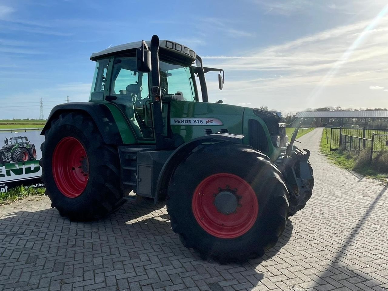 Traktor типа Fendt 818 Vario tms, Gebrauchtmaschine в Wapenveld (Фотография 10)