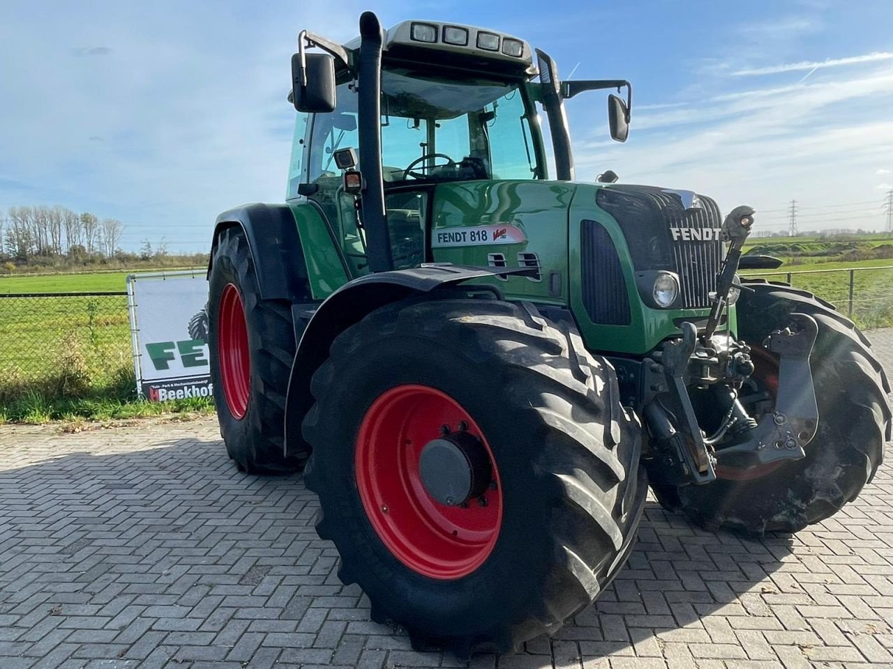 Traktor typu Fendt 818 Vario tms, Gebrauchtmaschine w Wapenveld (Zdjęcie 9)