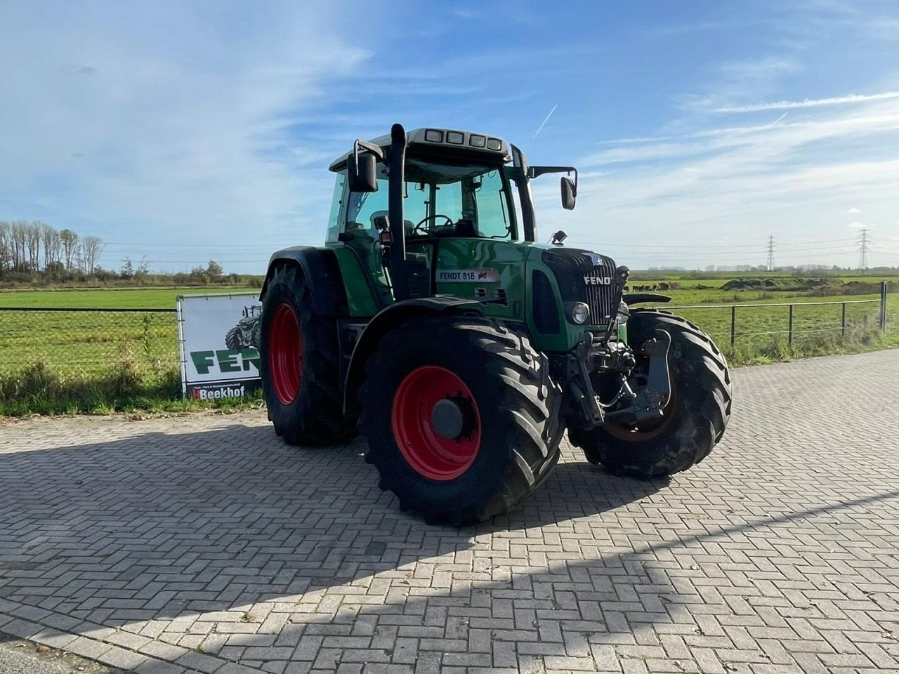 Traktor типа Fendt 818 Vario tms, Gebrauchtmaschine в Wapenveld (Фотография 11)