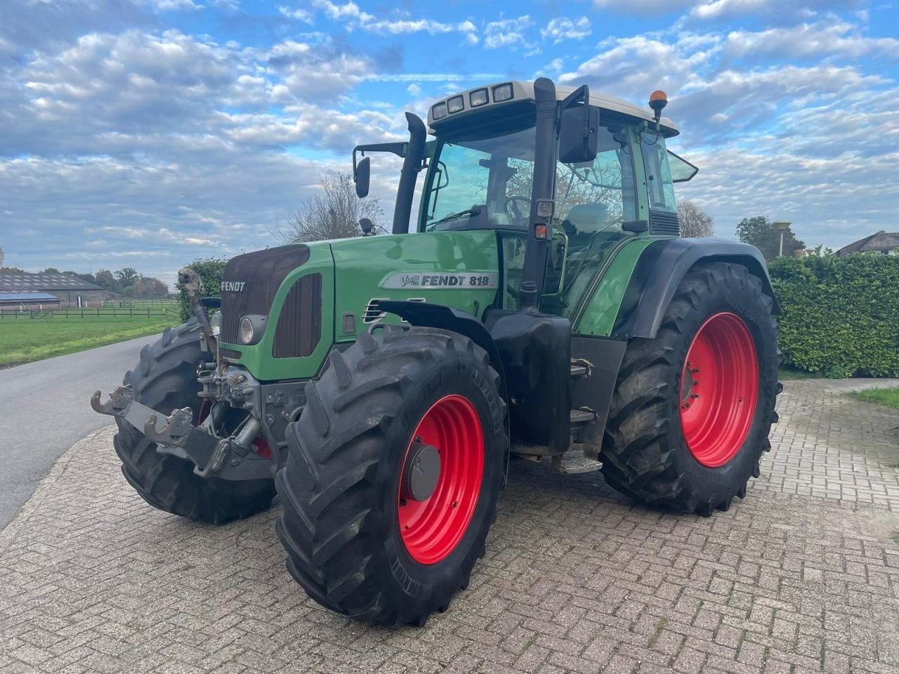 Traktor a típus Fendt 818 Vario tms, Gebrauchtmaschine ekkor: Wapenveld (Kép 10)