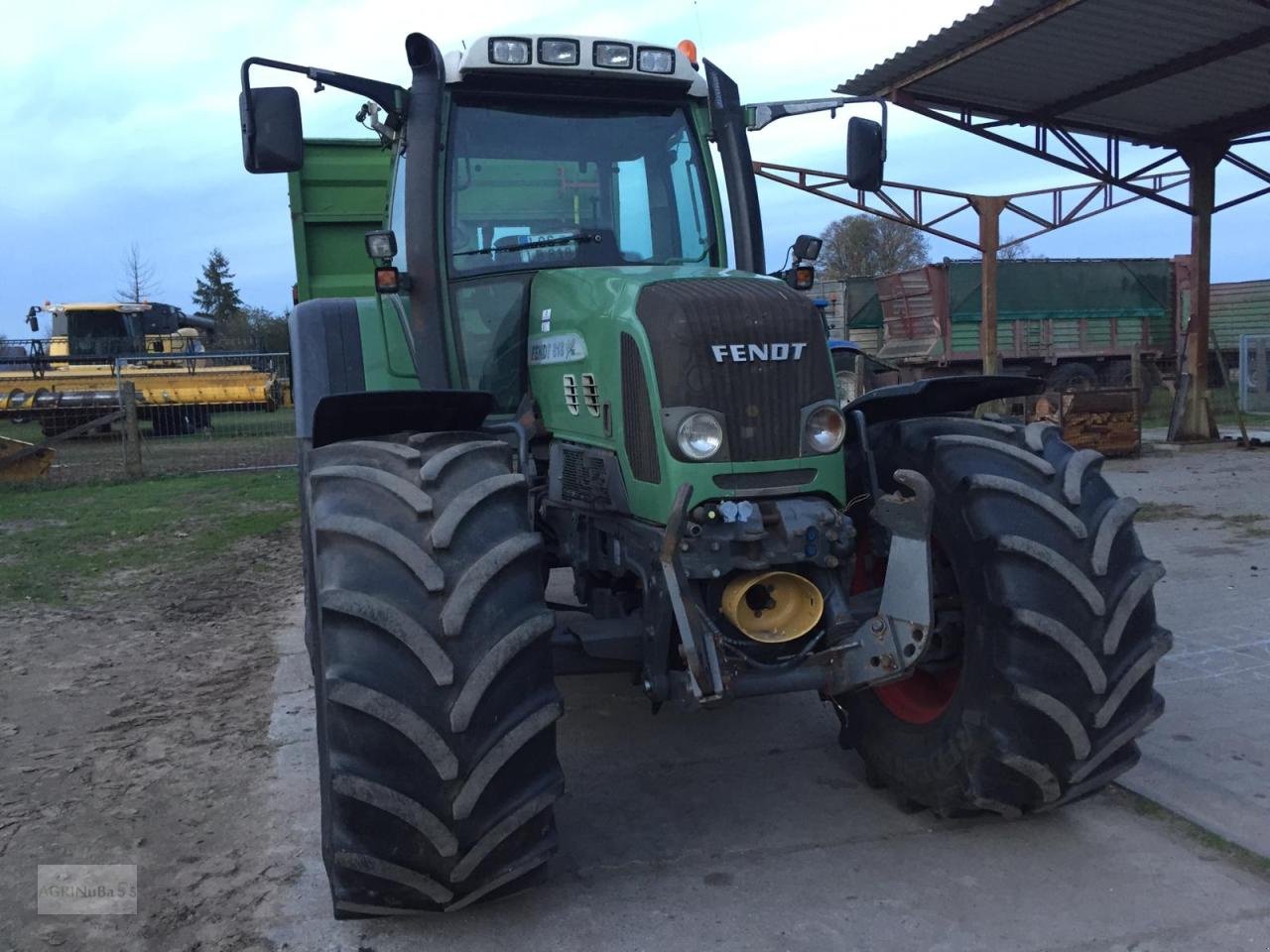 Traktor Türe ait Fendt 818 Vario TMS, Gebrauchtmaschine içinde Prenzlau (resim 2)