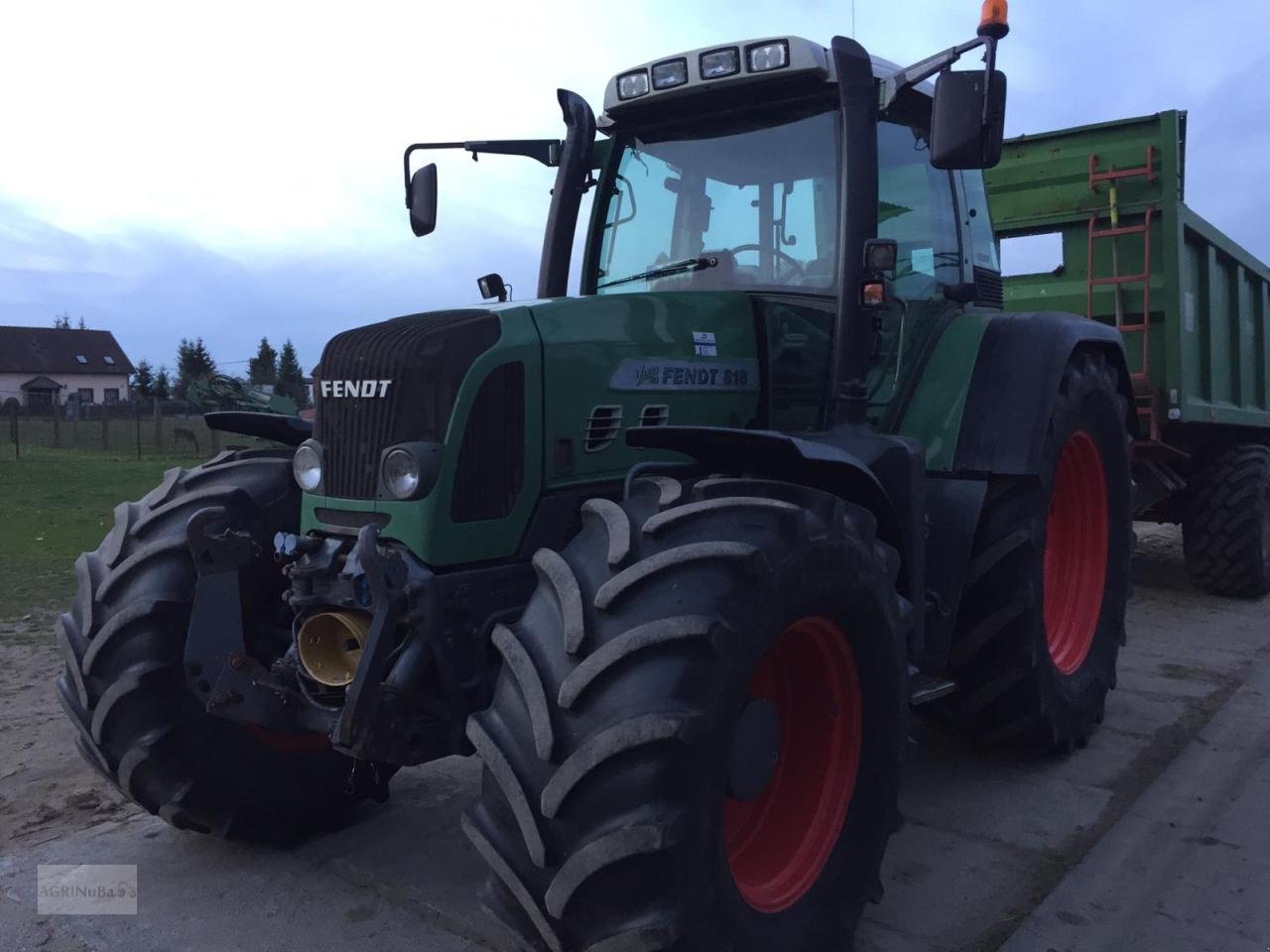 Traktor des Typs Fendt 818 Vario TMS, Gebrauchtmaschine in Prenzlau (Bild 3)