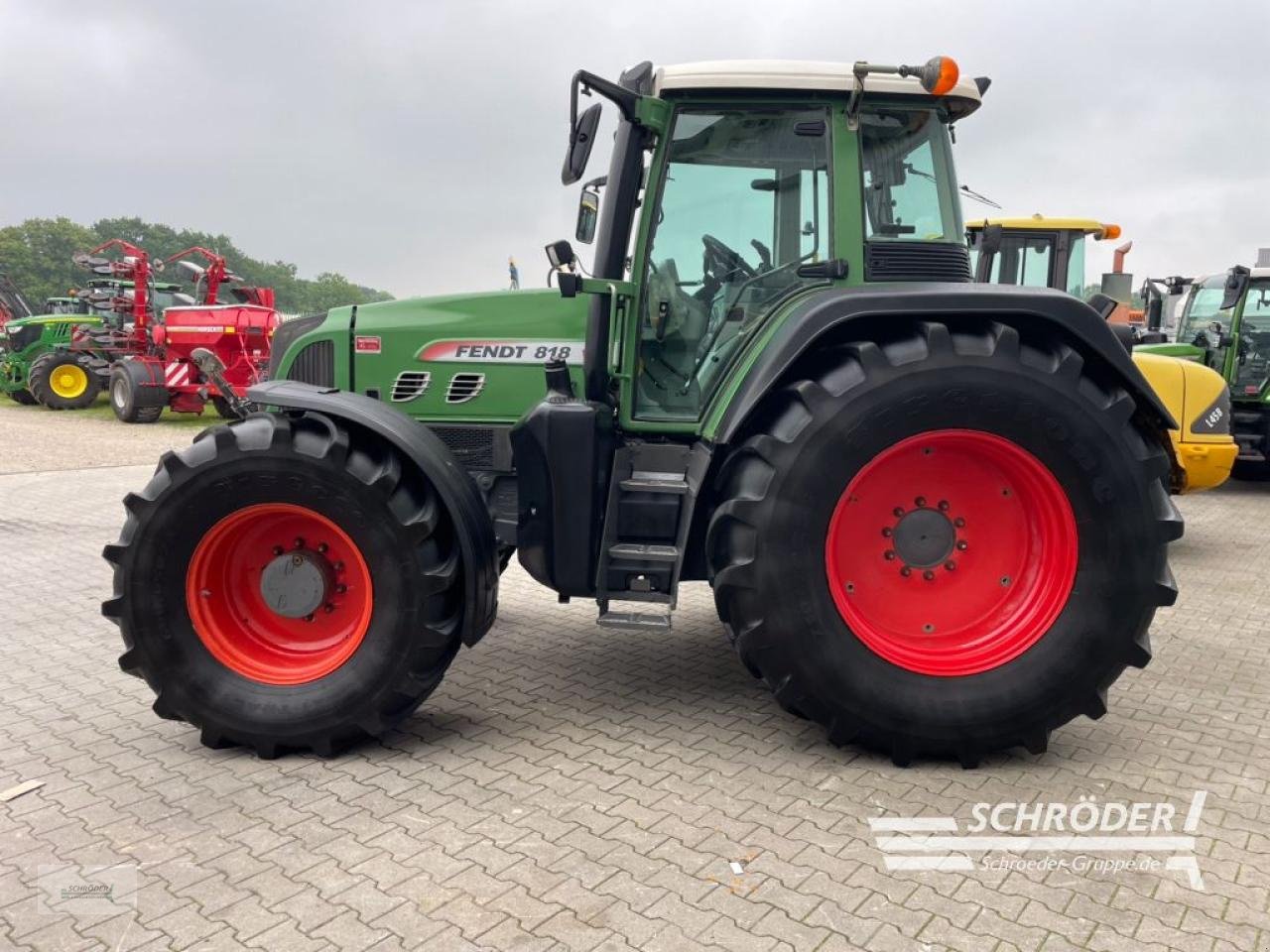 Traktor del tipo Fendt 818 VARIO TMS, Gebrauchtmaschine en Wildeshausen (Imagen 4)