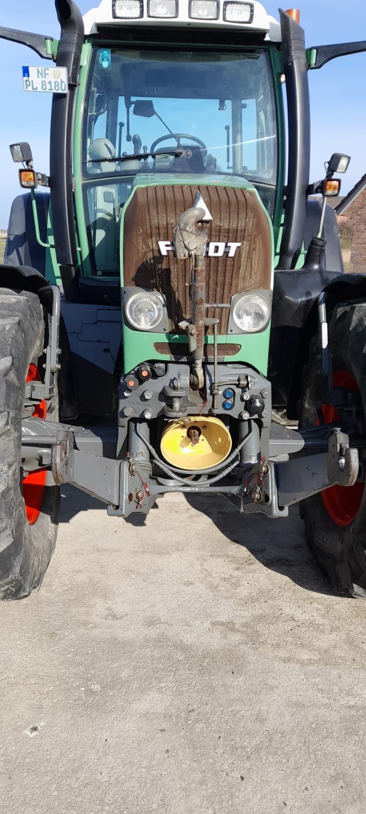 Traktor του τύπου Fendt 818 Vario, Gebrauchtmaschine σε Husum (Φωτογραφία 7)