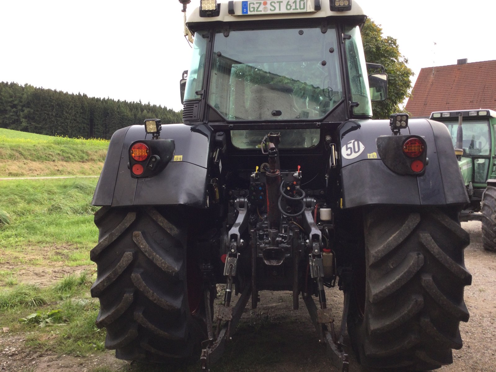 Traktor Türe ait Fendt 818 Vario, Gebrauchtmaschine içinde ziemetshausen (resim 8)