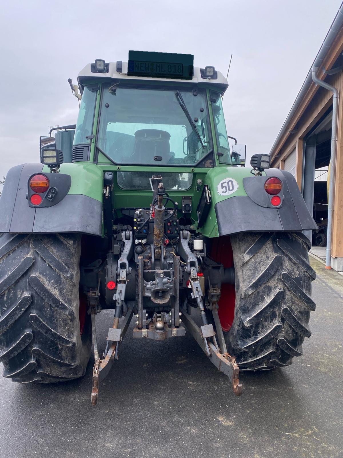 Traktor typu Fendt 818 Vario, Gebrauchtmaschine v Vohenstrauß (Obrázek 2)