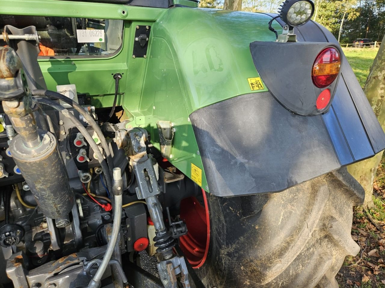 Traktor del tipo Fendt 820 Com3 Vario TMS 8700h., Gebrauchtmaschine In Bergen op Zoom (Immagine 10)