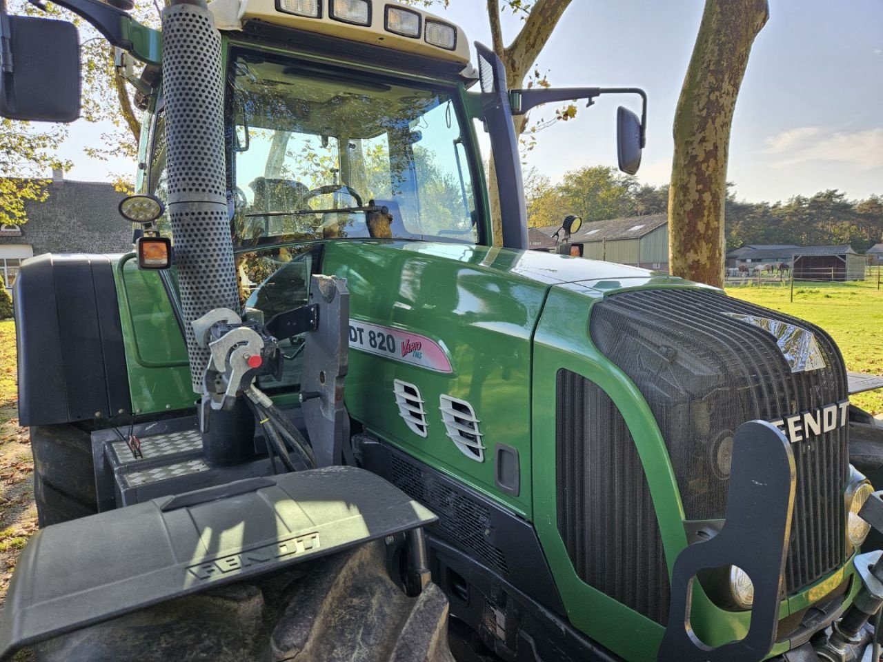 Traktor типа Fendt 820 Com3 Vario TMS 8700h., Gebrauchtmaschine в Bergen op Zoom (Фотография 4)