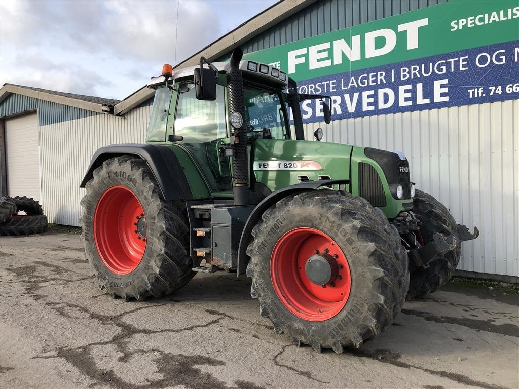 Traktor typu Fendt 820 Vario TMS Gode VF dæk, Gebrauchtmaschine w Rødekro (Zdjęcie 5)