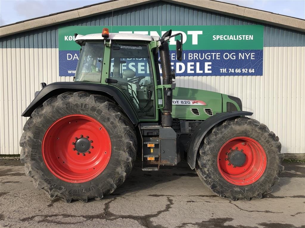 Traktor typu Fendt 820 Vario TMS Gode VF dæk, Gebrauchtmaschine w Rødekro (Zdjęcie 4)