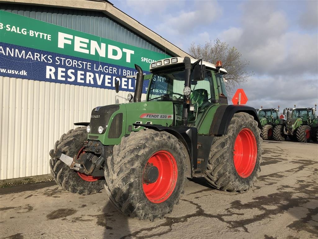 Traktor typu Fendt 820 Vario TMS Gode VF dæk, Gebrauchtmaschine w Rødekro (Zdjęcie 2)