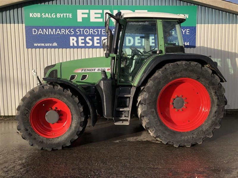 Traktor Türe ait Fendt 820 Vario TMS Med luftbremser, Gebrauchtmaschine içinde Rødekro (resim 1)