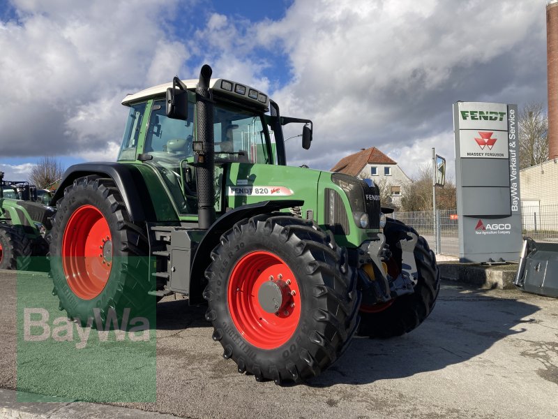 Traktor Türe ait Fendt 820 Vario TMS, Gebrauchtmaschine içinde Dinkelsbühl (resim 1)