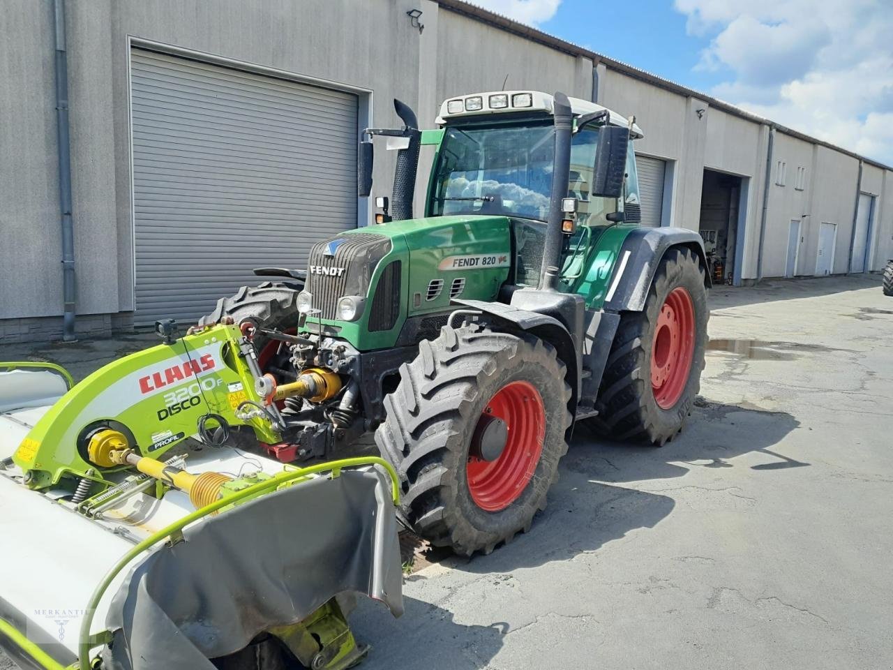 Traktor του τύπου Fendt 820 Vario TMS, Gebrauchtmaschine σε Pragsdorf (Φωτογραφία 1)