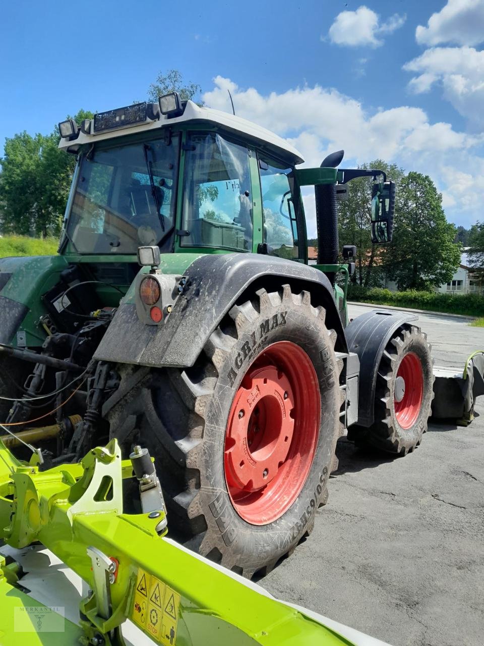 Traktor typu Fendt 820 Vario TMS, Gebrauchtmaschine w Pragsdorf (Zdjęcie 5)