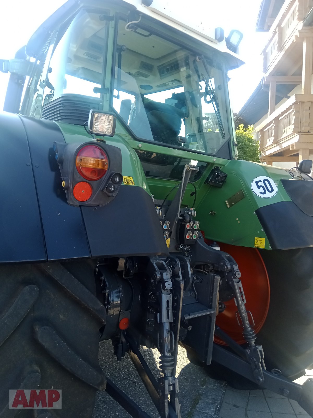 Traktor van het type Fendt 820 Vario, Gebrauchtmaschine in Teising (Foto 5)