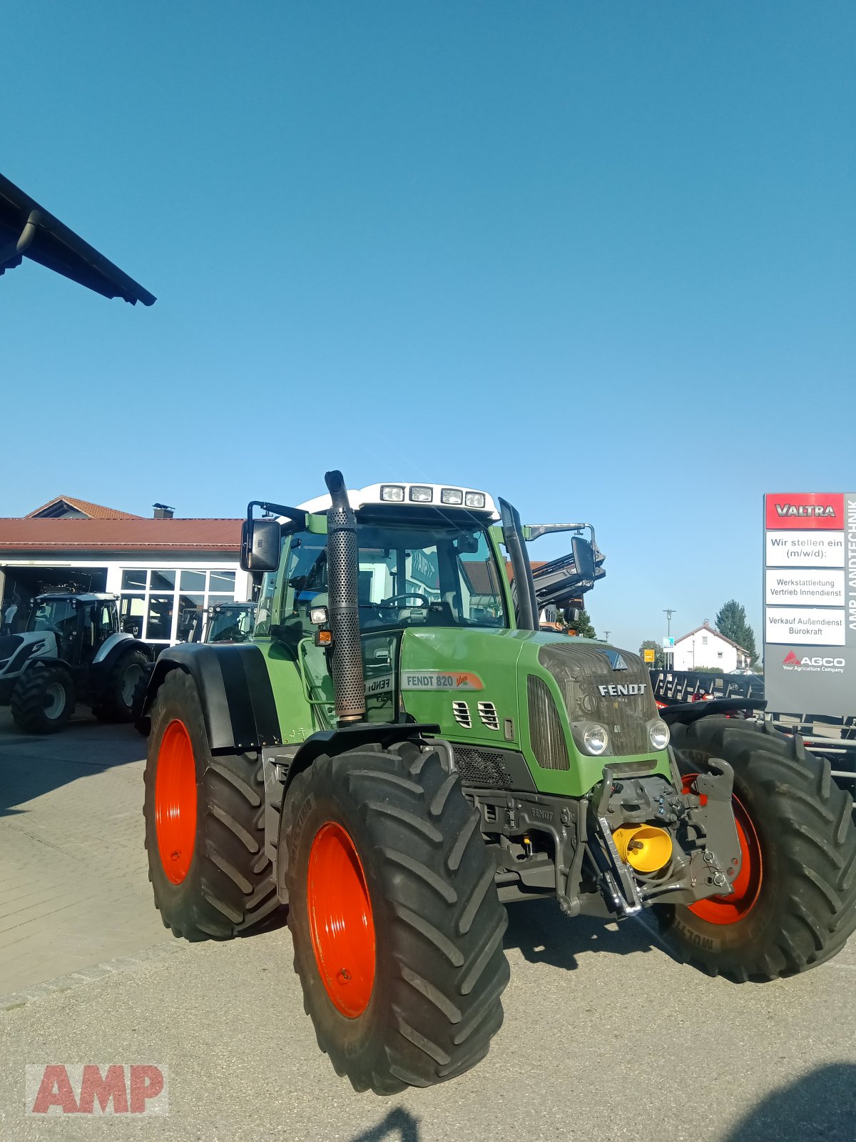 Traktor des Typs Fendt 820 Vario, Gebrauchtmaschine in Teising (Bild 2)